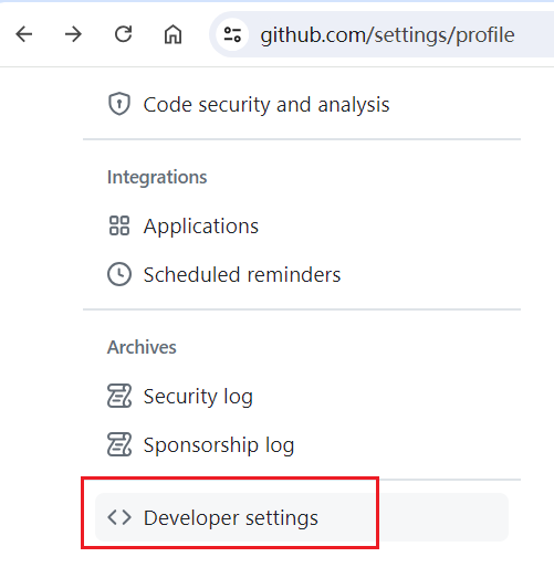 developer-settings